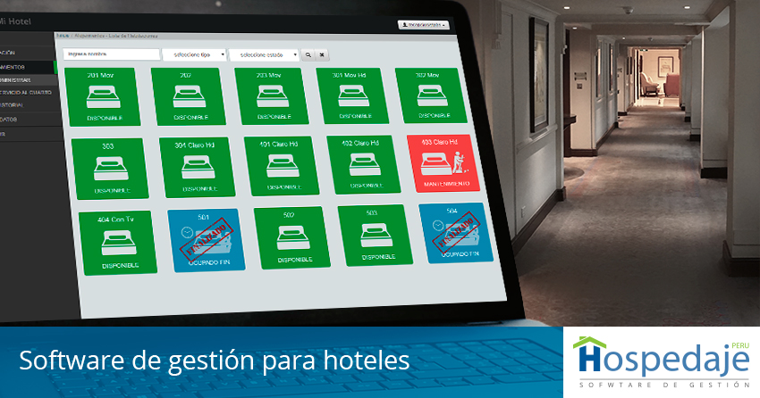 Sistema Para Hoteles Y Hostales Software Hotelero Hospedaje Per